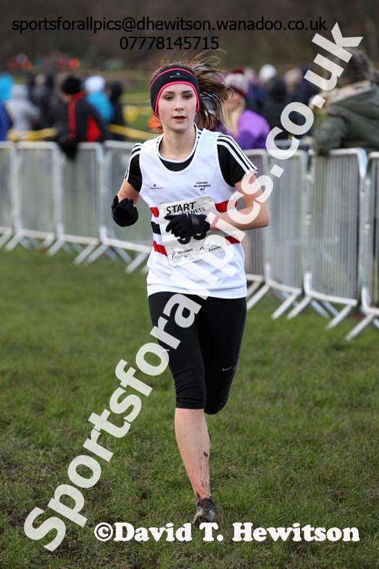 Womens under-20 Northern Cross Country Champs., Witton Park, Blackburn. Photo: David T. Hewitson/Sports for All Pics
